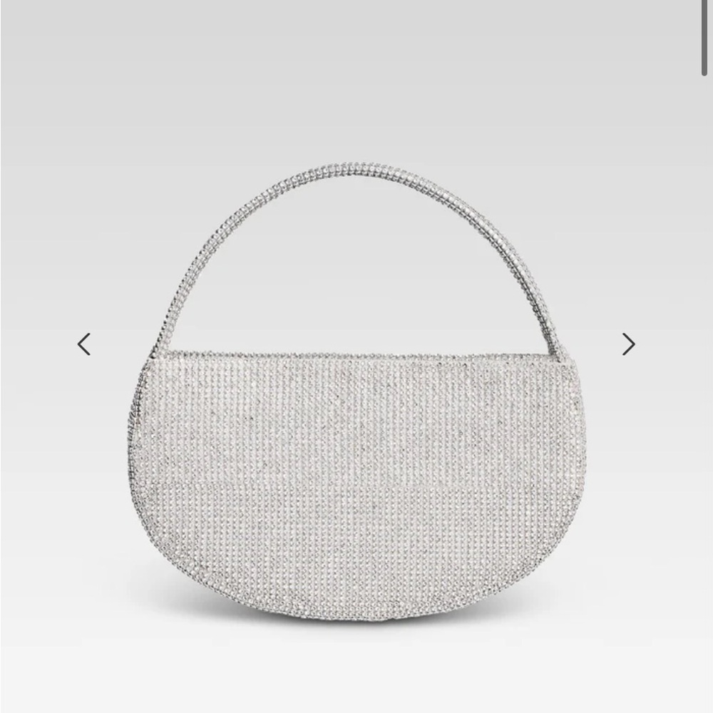 Elegant Silver Shoulder Bag